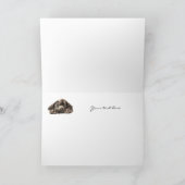 Gewohnheit erhalten Brunnen bald, traurige Karte (Innenseite)