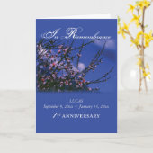 Gewohnheit, Erinnerungs-1. Jahrestag, Lucas Karte (Gelbe Blume)