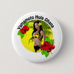 Gewohnheit für Knopf 2 Yamamotos Hula Ohana Button