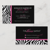 Gewohnheit für Laura Miller Visitenkarte (Vorne/Hinten)