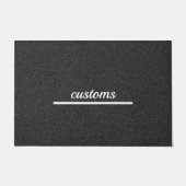 Gewohnheit Fußmatte (Vorderseite)