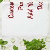 Gewohnheit - Geschirrtuch (Gefaltet)