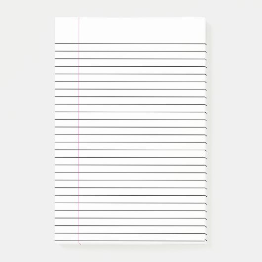 Gewohnheit gezeichnete Notizbuch-Papier-klebrige Post-it Klebezettel (Vorderseite)