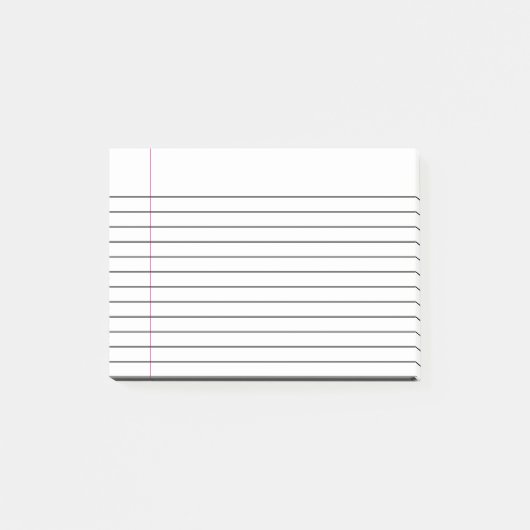 Gewohnheit gezeichnete Notizbuch-Papier-klebrige Post-it Klebezettel (Vorderseite)