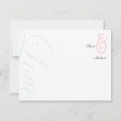 :: Gewohnheit: Hollyhock u. Dankeskarte (Rückseite)