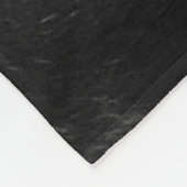 Gewohnheit. Imitat-Schwarzweiss-Kuh-Fell Fleecedecke (Ecke)