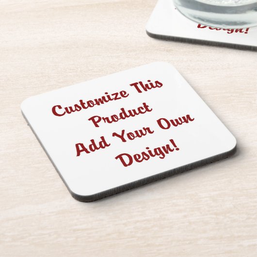 Gewohnheit - Korken-Untersetzer Untersetzer (Linke Seite)