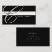 Gewohnheit m2 visitenkarte (Vorne/Hinten)