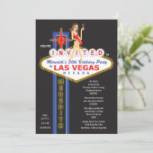 Gewohnheit - Meredith 50. Einladung (Stehend Vorderseite)