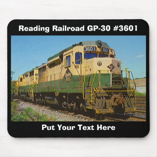 Gewohnheit Mousepad der Leseeisenbahn-GP-30 #3601 (Vorne)