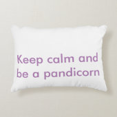 Gewohnheit personifizieren das Schicksal der Dekokissen (Vorderseite)