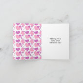 Gewohnheit personifizieren feiertagskarte (Innenseite)