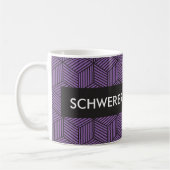 Gewohnheit personifizieren geometrischer kaffeetasse (Links)
