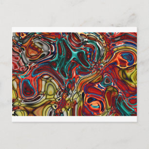 Gewohnheit personifizieren postkarte