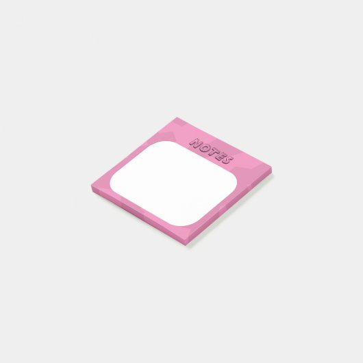 Gewohnheit post-it klebezettel (angewinkelt)