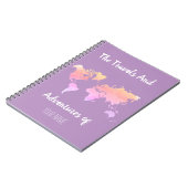 Gewohnheit Reise-Inspiriertes Notizbuch Notizblock (Linke Seite)