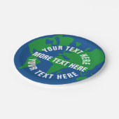 Gewohnheit retten pappteller (Schrägansicht)