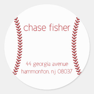 Gewohnheit Runder Aufkleber