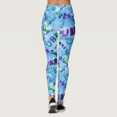 Gewohnheit s-Felsen-Geschäft Onkels UBRS Bob " Leggings (Rückseite)