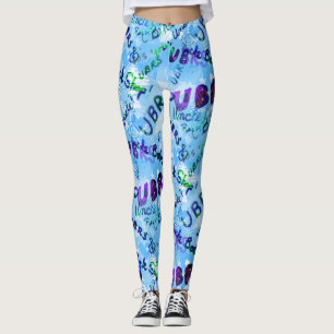 Gewohnheit s-Felsen-Geschäft Onkels UBRS Bob " Leggings