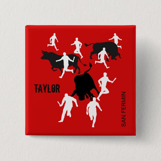 Gewohnheit, San Fermin Pamplona, Button (Vorderseite)