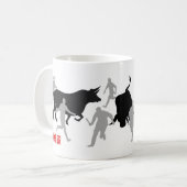 Gewohnheit, San Fermin Pamplona, Kaffeetasse (Vorderseite Links)