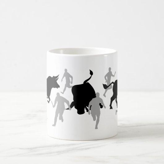 Gewohnheit, San Fermin Pamplona, Kaffeetasse (Mittel)