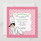 Gewohnheit scherzt Party Einladung mit (Vorderseite)