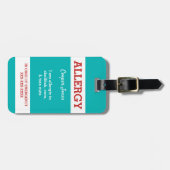 Gewohnheit scherzt Warnung des Gepäckanhänger (Vorderseite horizontal)