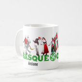 Gewohnheit, traditionelles Festivallogo des Kaffeetasse (Vorderseite Links)