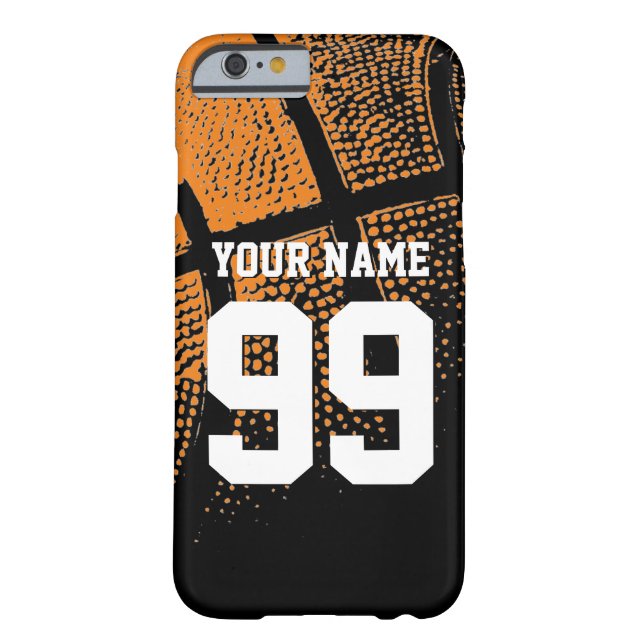 Gewohnheit trägt Basketball Jerseyzahl iPhone Fall Case-Mate iPhone Hülle (Rückseite)