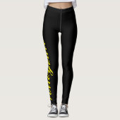 Gewohnheit trägt der Volleyballfrauen, für Mädchen Leggings (Vorderseite)