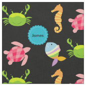 Gewohnheit unter dem Seegewebe Stoff (Nahaufnahme)