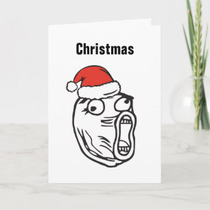 Gewohnheit Weihnachtenmemes Troll Le Me Troll Feiertagskarte