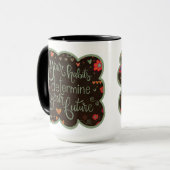 Gewohnheiten Künftige Zitatinkrivität Kaffeezubere Tasse (Vorderseite Links)