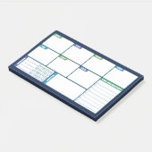 Gewohnheiten & To Do Post-it Klebezettel (angewinkelt)