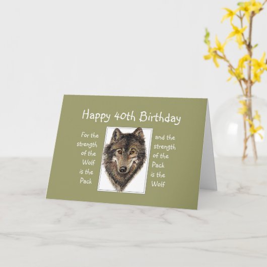 Gewohnheits-40. Karte (Gelbe Blume)