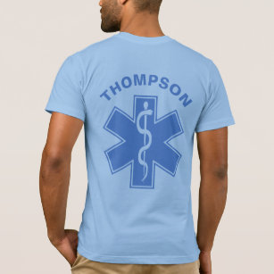 Gewohnheits-Farbe des Sanitäter-EMT EMS T-Shirt