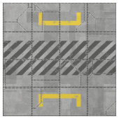 Gewohnheits-Gewebe der Sciencefiction-Fliesen-1C Stoff (Muster)