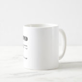 Gewohnheits-Gewohnheits-Tasse der Kaffeetasse (VorderseiteRechts)
