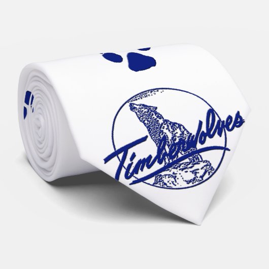 Gewohnheits-Krawatte Thompsons Timberwolves Krawatte (Gerollt)