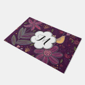 Gewohnheits-oh gelbe Piepmatz-Fußmatte Fußmatte (Schrägansicht)