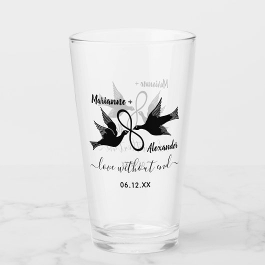 Gewohnheits-Paar-Namen der Glas (Vorderseite)