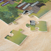 Gewohnheits-Puzzlespiel des Har-Brustbeerendorf-4 Puzzle (Seite)