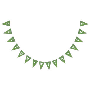 Gewohnheits-Schnitt-Gras-Rasen Wimpelkette