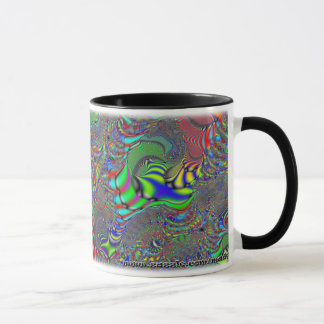 Gewohnheits-Tasse des Fraktal-C~16 Tasse