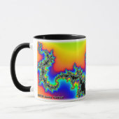 Gewohnheits-Tasse des Fraktal-R~04 Tasse (Links)