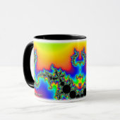 Gewohnheits-Tasse des Fraktal-R~04 Tasse (Vorderseite Links)