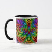 Gewohnheits-Tasse des Fraktal-R~08 Tasse (Links)