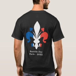 Gewohnheits-Text Bastille-Tagesparis Frankreich 14 T-Shirt
